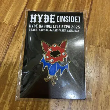 HYDE [INSIDE] LIVE EXPO 2025 핀 배지