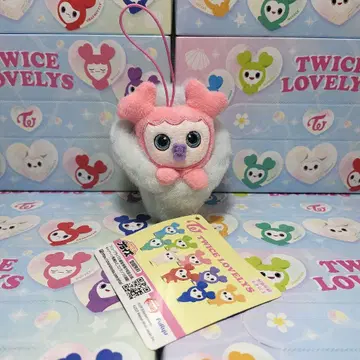 TWICE LOVELYS 아기 담요 마스코트 GiGO 한정판 모모