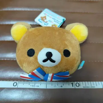 리락쿠마 트리콜로르 리본 페이스 마스코트