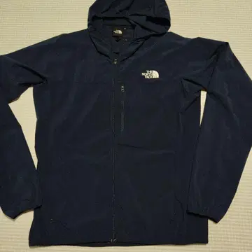 THE NORTH FACE 후드 부착 나일론 자켓 XL 네이비