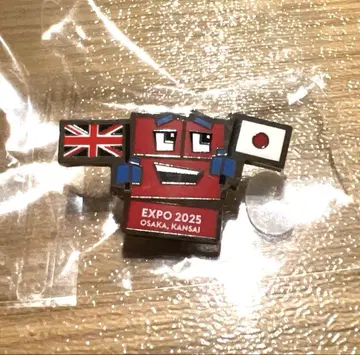 EXPO 간사이 만박 영국 파빌리온 핀 배지