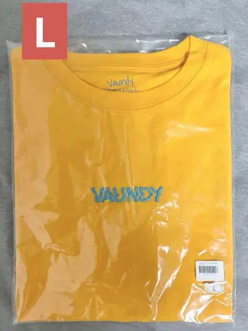 VAUNDY 자수 로고 T셔츠 Logo T-Shirts Mandarin
