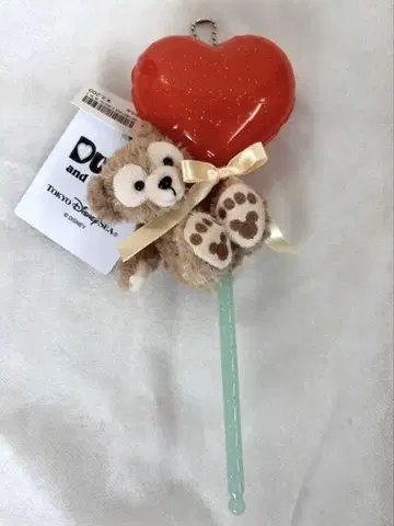 더피 봉제 인형 스틱 키링