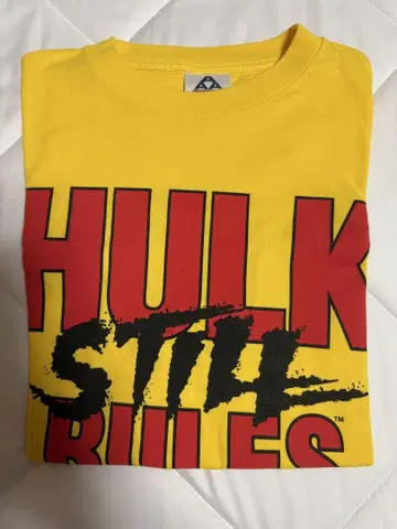 WWF WWE 헐크 호건 HULK STILL RULES 티셔츠
