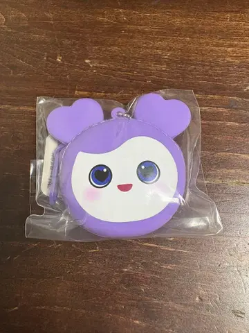 GiGO 한정판 TWICE LOVELYS 실리콘 미니 지갑 사나