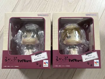 룩업 하이큐!! 피규어 2체 세트 미야 아츠무 미야 오사무