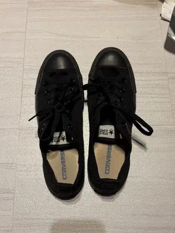 CONVERSE 블랙 스니커즈 올스타