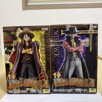 원피스 피규어 루피 미호크 세트