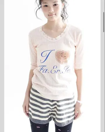 shop fa.er.ie 레이스 상의 핑크