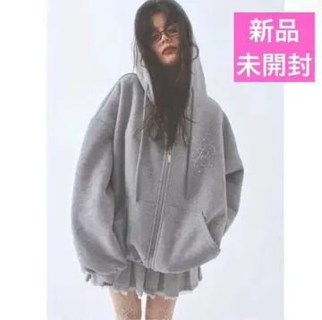 PELLICULE 펠리큐르 후드티 motif stone big PK