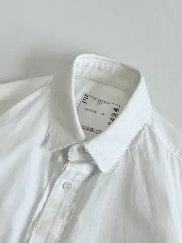 Sacai 사카이 21SS 코튼 포플린 셔츠 화이트