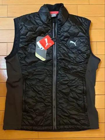 PUMA 남성용 베스트 (M) 블랙