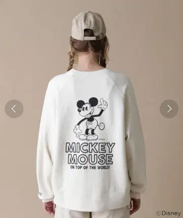 AVIREX CREWNECK SWEAT MICKEY