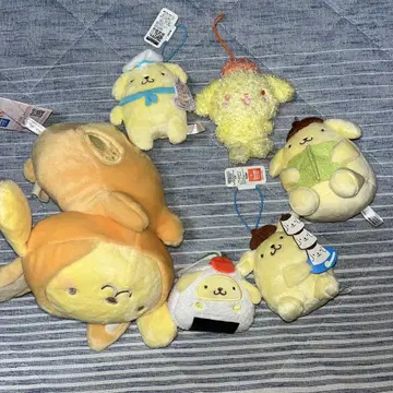 폼폼푸딩 봉제 인형 세트