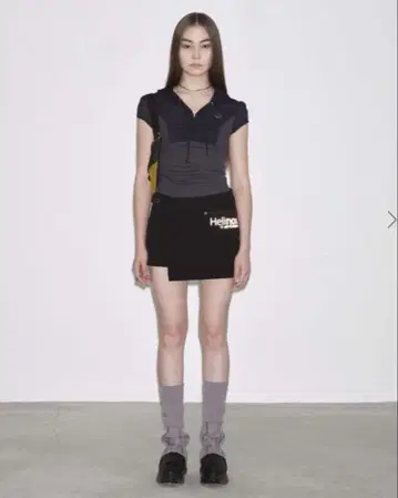 MSCHF 후드 부착 상의 네이비