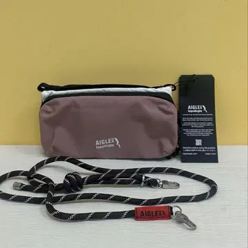 topologie 콜라보 핑크 숄더백