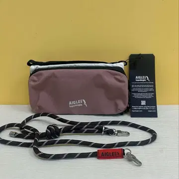 topologie 콜라보 핑크 숄더백