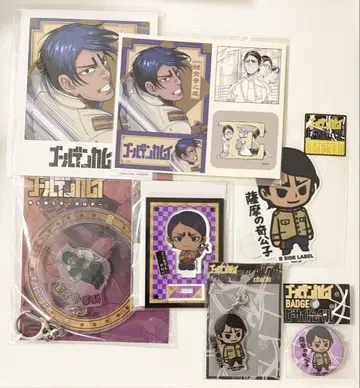 골든 카무이 코토 아시리파 포토 카드 스티커 키링