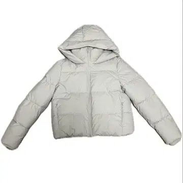ZARA 숏 기장 다운 화이트 계열 M