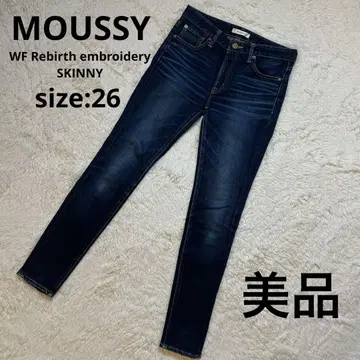 새상품급 마우지 WF Rebirth embroidery SKINNY 26