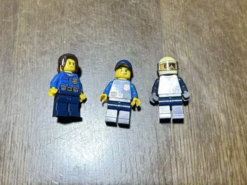 LEGO 경찰관 미니 피규어 3개 세트