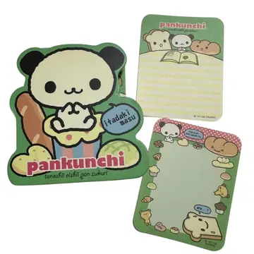 산리오 빵군치 PANKUNCHI 메모장 헤이세이 레트로 팬더