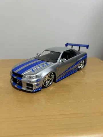 JADATOYS 닛산 GT-R (R34) 1/24 와이스피