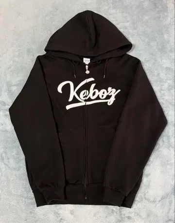 Keboz 집업 후드티 M 블랙
