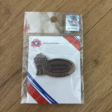 미사용 새상품 미야쿠미야쿠 대지붕 반지 핀 배지 오사카 만박