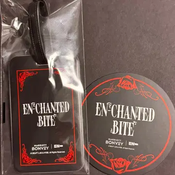 ENHYPEN 애프터눈 티 수하물 택 & 코스터 세트