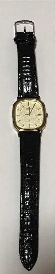 SEIKO 쿼츠 손목시계 골드/블랙 정크제품