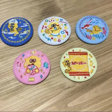 호쿠리쿠 제과 캔뱃지 비버 만박