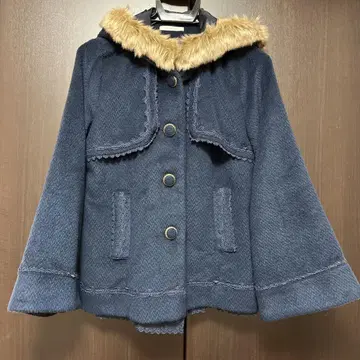 axes femme 숏 코트 네이비