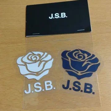 3대째 JSB 스티커 2장 세트 JSB3 2