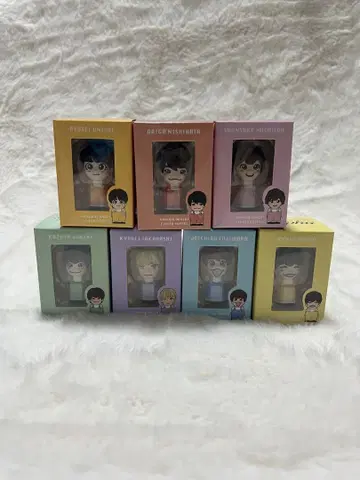 나니와단시 손가락 인형 7개 세트