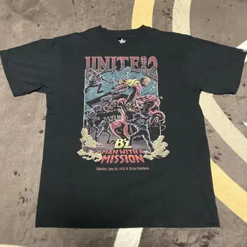 B'z UNITE#02 콜라보T셔츠 사이즈M