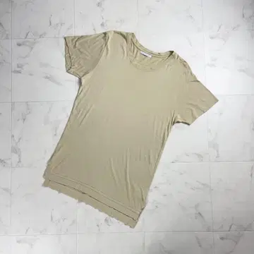 새상품급 존 엘리엇 라운드넥 티셔츠 베이지 사이즈 2*SC1100