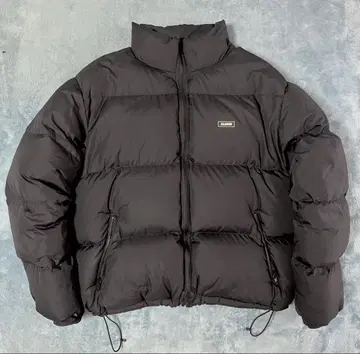 XLARGE 다운 자켓 블랙 L