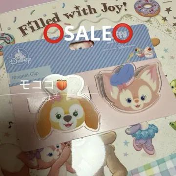 홍콩 디즈니 스위트 스프링 마그넷 클립 쿠키앤 릴라벨