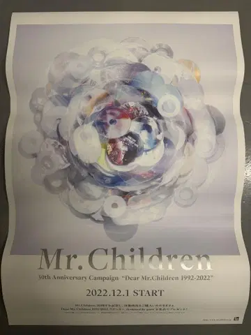 Mr. Children 30주년 캠페인 포스터