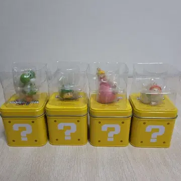 슈퍼 마리오 수집용 피규어 USJ 한정판 4세트