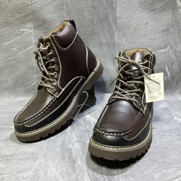 미사용 남성용 부츠 경량 모카신 워크 부츠 마운틴 부츠 25cm
