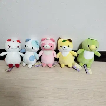 무섭지 않아 봉제 인형 바케바케 전 5종 세트