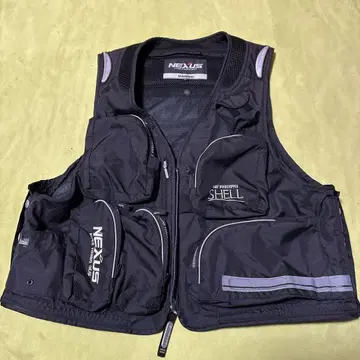 SHIMANO 블랙 낚시용 조끼