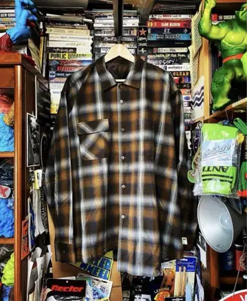SSZ Rapture Ombre check shirts jacket M