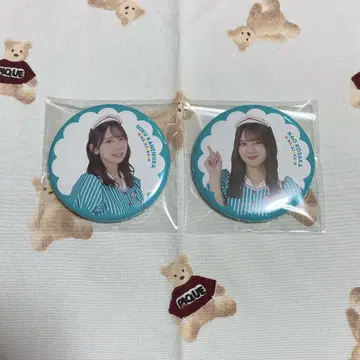 히나타자카46 캔뱃지 카네무라 미쿠 코사카 나오 할로윈 세트