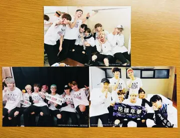 2016 BTS 화양연화 영화 특전 오프샷 브로마이드 3종 컴프 세트