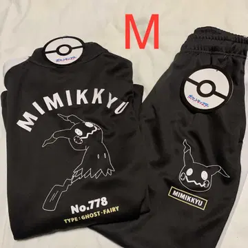 새상품 포켓몬스터 미미큐 저지 상하의 세트 M