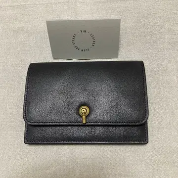ViN LEATHER 가르송 지갑 S BLACK