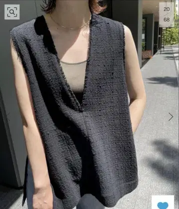Spick and Span Italian fabric 트위드 베스트